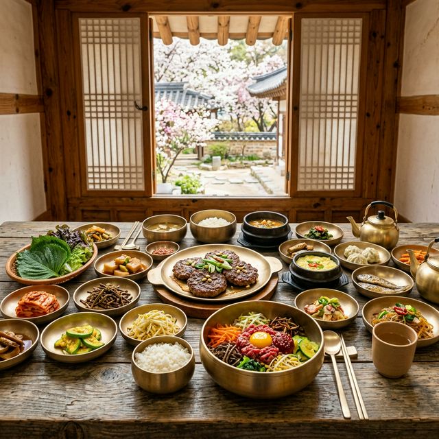 경주 전통 한정식 도솔마을